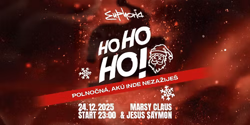 HO HO HO! \u2013 POLNO\u010cN\u00c1 | 24.12.2025 | MARSY CLAUS & JESUS SAYMON