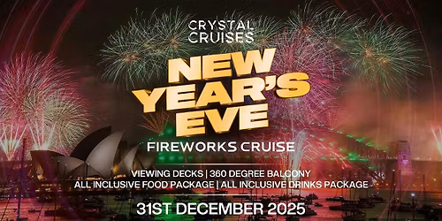 Crystal Cruises | NYE Fireworks | All Inclusive Cruise