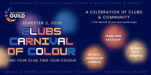 Clubs Carnival of Colour - Joondalup Campus