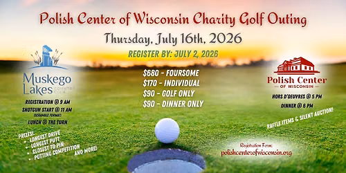 2026 PCW Charity Golf Outing