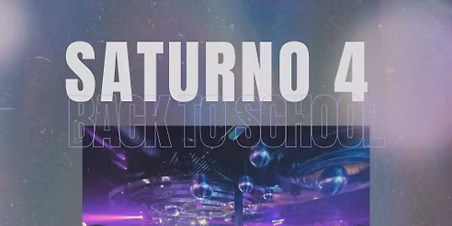 SATURNO 4 (Back To School) \ud83e\ude90\ud83d\udcda