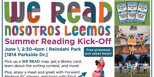 WE READ Summer Reading Kick-Off