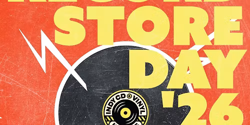 Record Store Day Weekend 2026 at Indy CD & Vinyl!