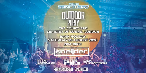 Trance Sanctuary Summer Outdoor Party