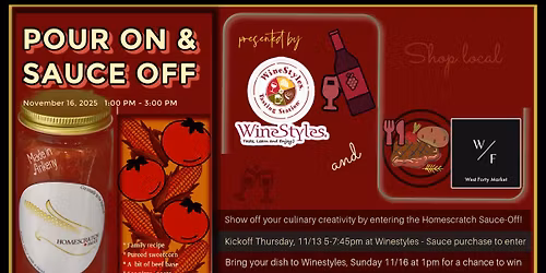 Homescratch Sauce Cook Off!