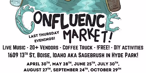 Confluence Market- a Hyde Park Night Market!
