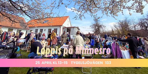 Loppis p\u00e5 Minnesro 25 april