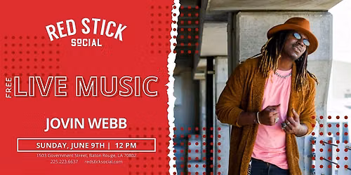 Jovin Webb at Laid Back Brunch