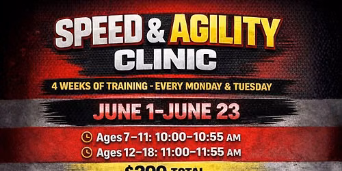 Summer Speed and Agility Clinic