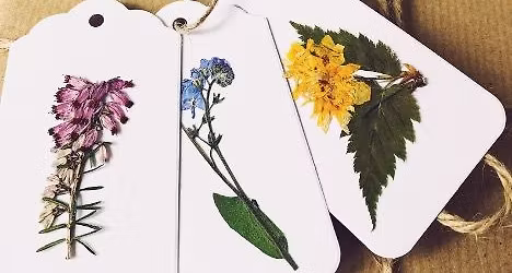 May Class: Mother\u2019s Day Keepsakes Botanical Bookmarks + Gift Tags