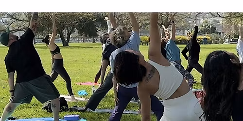 Torrance Morning Park Yoga at Lago Seco Park