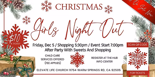 Christmas Girls Night Out