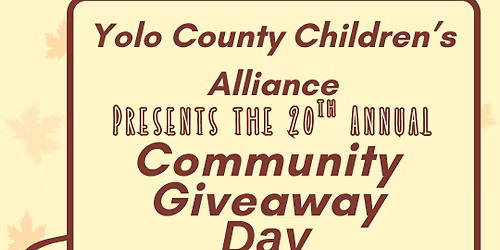 Community Event Giveaway Day!