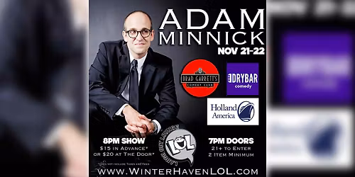 Adam Minnick from Dry Bar Comedy!