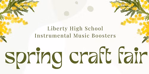 LHSIMB Spring Craft Fair Fundraiser