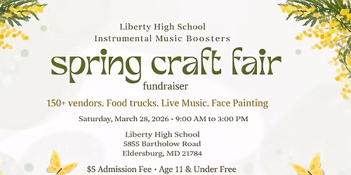 LHSIMB Spring Craft Fair Fundraiser