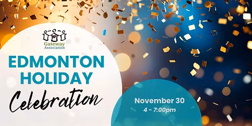 Gateway Association Edmonton Community Holiday Dinner