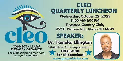 CLEO Quarterly Luncheon - October 2025