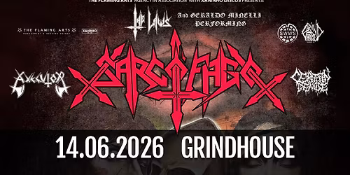 Sarcofago (BRA) live in Sofia!