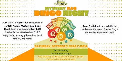 Mystery Bag Bingo!