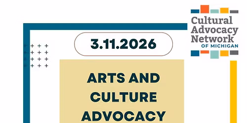 Arts & Culture Advocacy Day