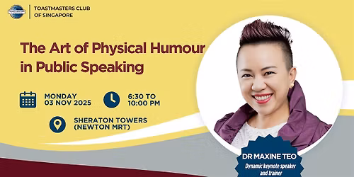 Discover Public Speaking with Toastmasters @ Sheraton Towers