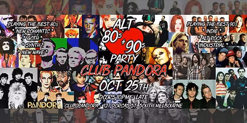 Alternative '80s & '90s Party