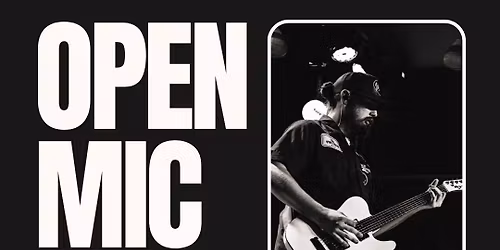 OPEN MIC NIGHT Hosted by Taylor Patterson @ Whiskey River, Amarillo, TX!