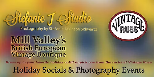 Family Dress up Party for Holiday Portraits, Phots and Cards