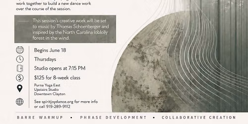 Company Class in Downtown Clayton - Barre and Choreography