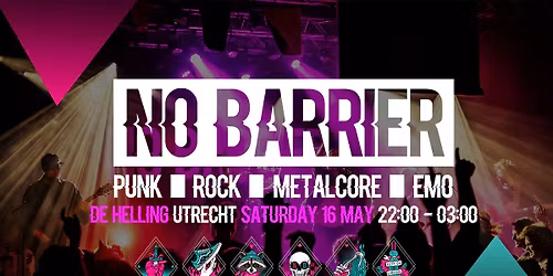 No Barrier - Punk, rock, emo en metalcore - 