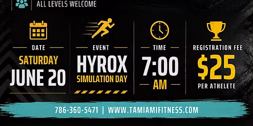 HYROX Simulation Day