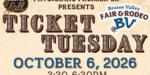 Ticket Tuesday at Physicians Premier ER