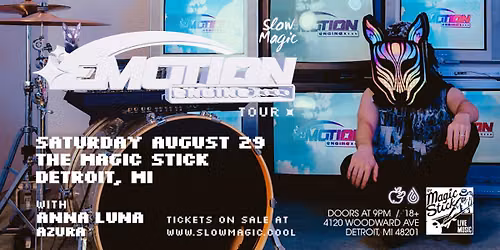 Slow Magic w\/ special guests Anna Luna & Azura at the Magic Stick - Detroit, MI