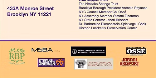 Ntozake Shange Street Co-Naming and Historic Landmark Reveal Ceremony