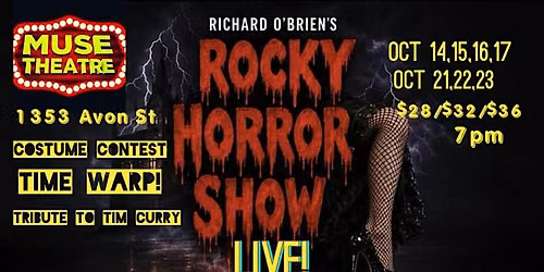 Muse Theatre Rocky Horror Show LIVE! Tribute to Tim Curry