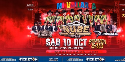 CONJUNTO NUBE, EL PODER DE OJINAGA & DOMINANCIA