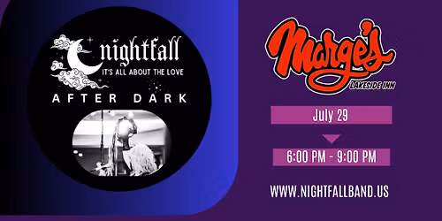 Nightfall After Dark live at Marge's Lakeside Inn
