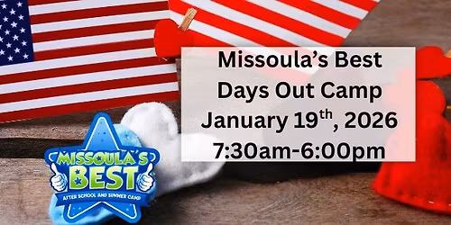 Days Out Camp January 19th