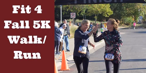 Fit 4 Fall 5K Run\/Walk 2026