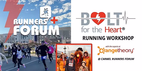 Bolt for the Heart Running Workshop with Orange Theory