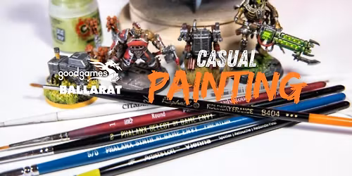 Weekly Casual Painting and Hobby night