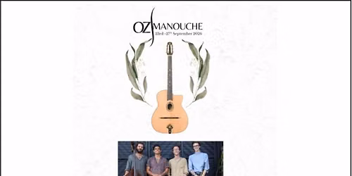 OzManouche 2026 presents Echoes of Cirque