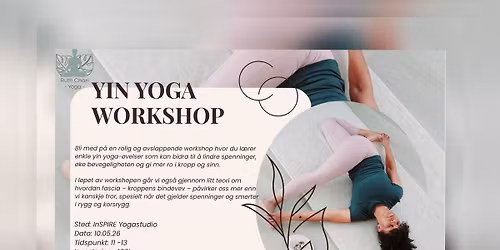 Yin Yoga Workshop med Ruth Esther