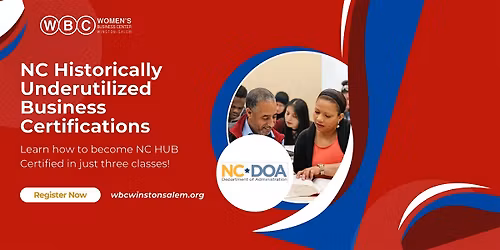 NC HUB Certification Workshop