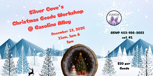 Christmas Geode Workshop