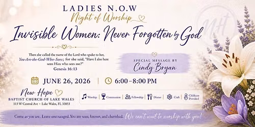 LADIES N.O.W. \u2013 Night of Worship