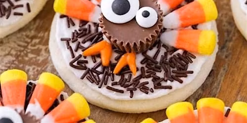 Turkey Cookie Decorating Workshop!