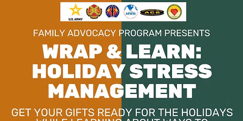 Wrap & Learn: Holiday Stress Management Workshop