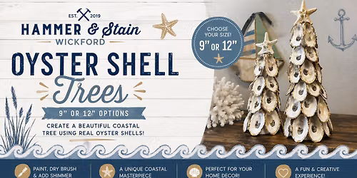 7\/17\/26 6-9pm Coastal Oyster Shell Tree